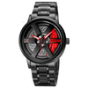 Wheels Rolling Creative Stainless Steel Watch | Alloy Wheel Watch