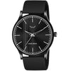 Silicone Strap Black Analog Wrist Watch in for Men