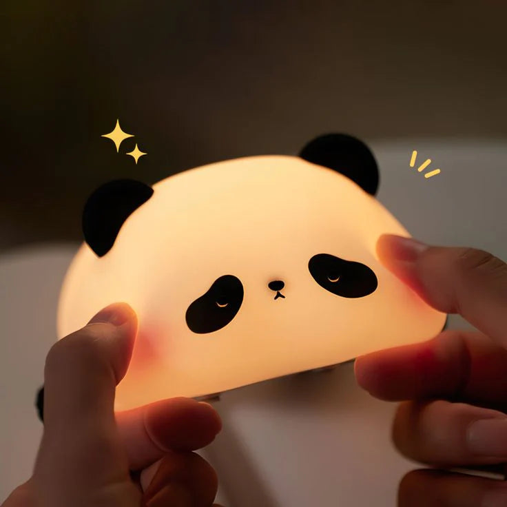 Sleeping Panda Silicon Lamp - Warm & Soothing Glow