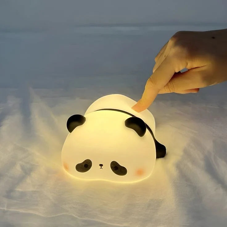 Sleeping Panda Silicon Lamp - Warm & Soothing Glow