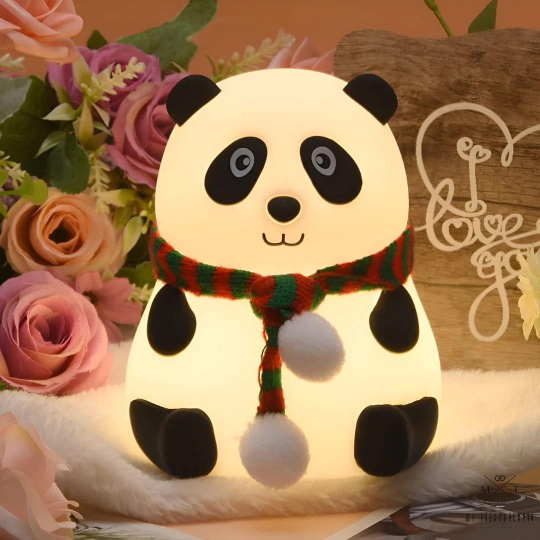 Cute Panda Silicon Night Lamp