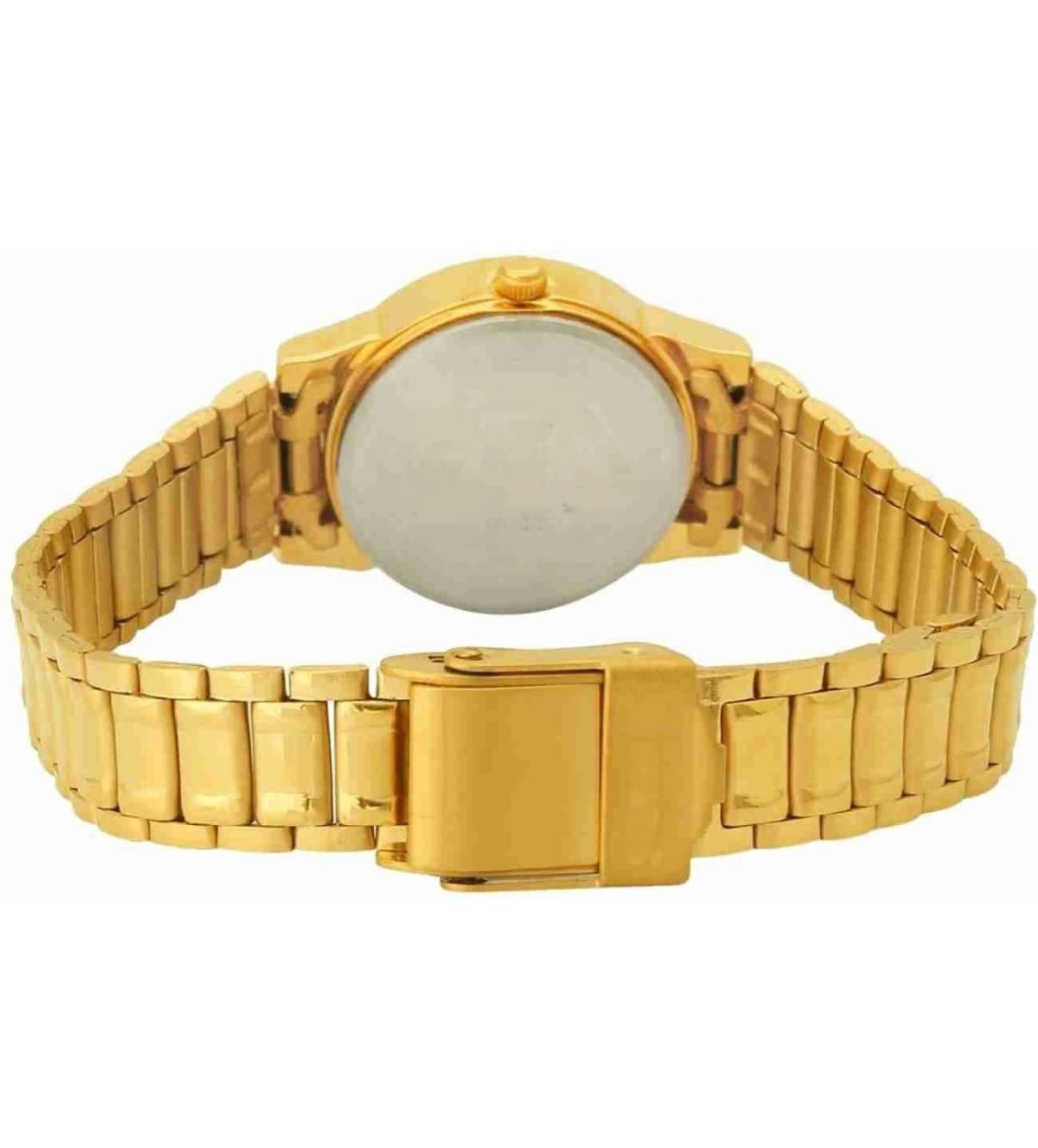 Luxury Gold-Tone Women's Analog Watch - Elegant and Timeless Design